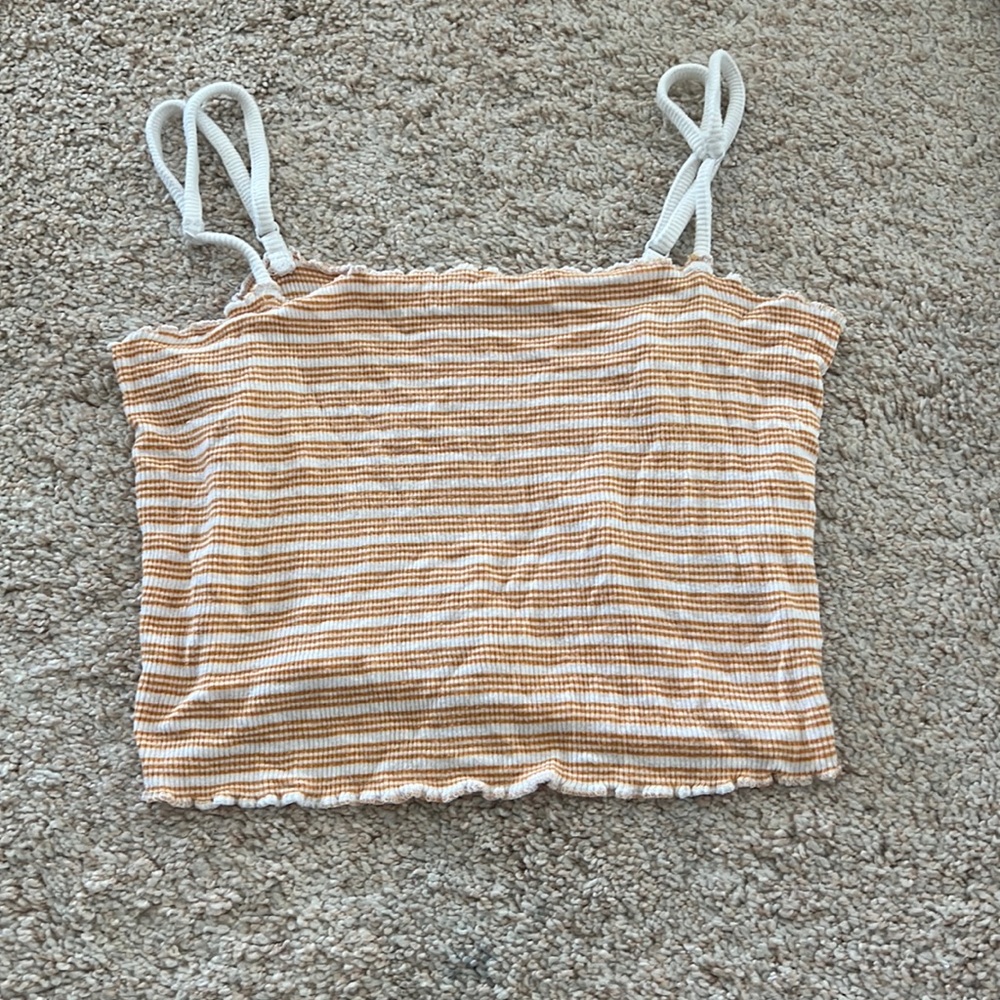 Soft cropped tank from Garage
